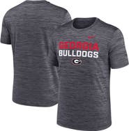 Nike Men's Nike Black Georgia Bulldogs Campus Center Stack Velocity Dri-FIT T-Shirt