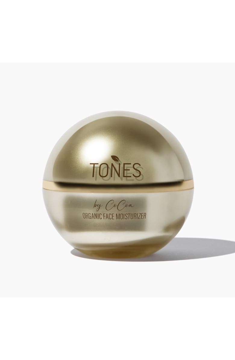 TONES by Cocoa Organic Face Moisturizer - Hydrating & Firming Formula 4oz, Main, color, Yellow