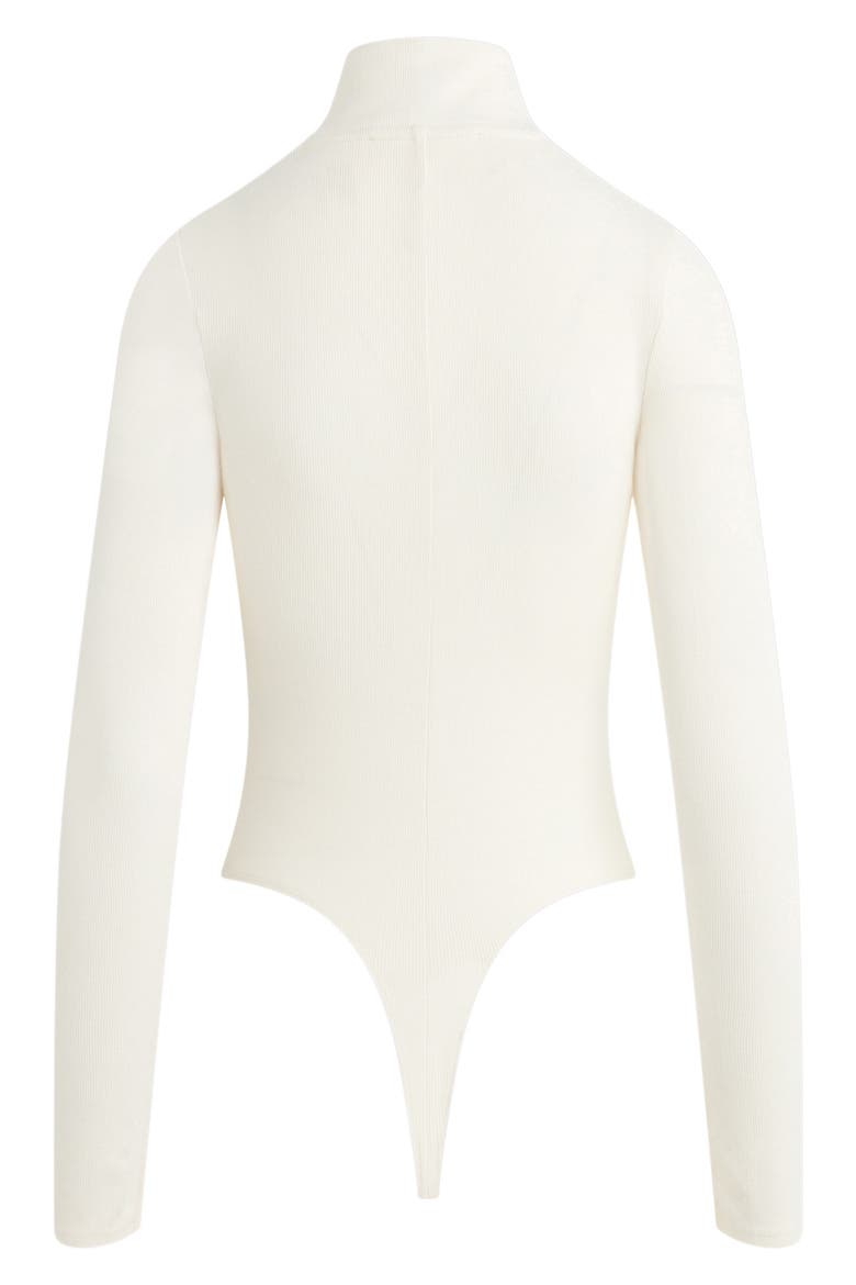 Long Sleeve Bodysuit, Alternate, color, ECRU