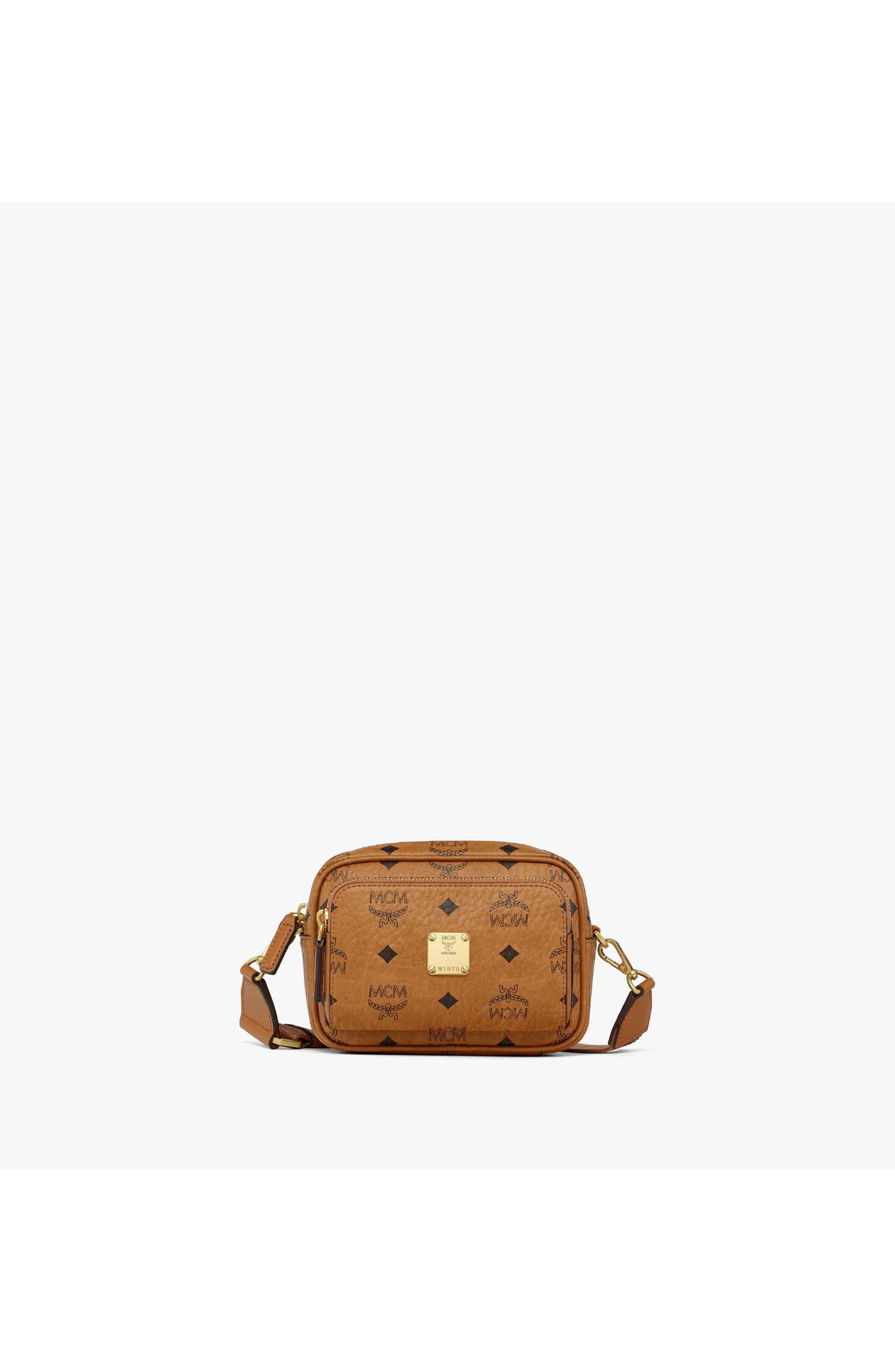 X-mini Aren Crossbody In Visetos, Main, color, Cognac