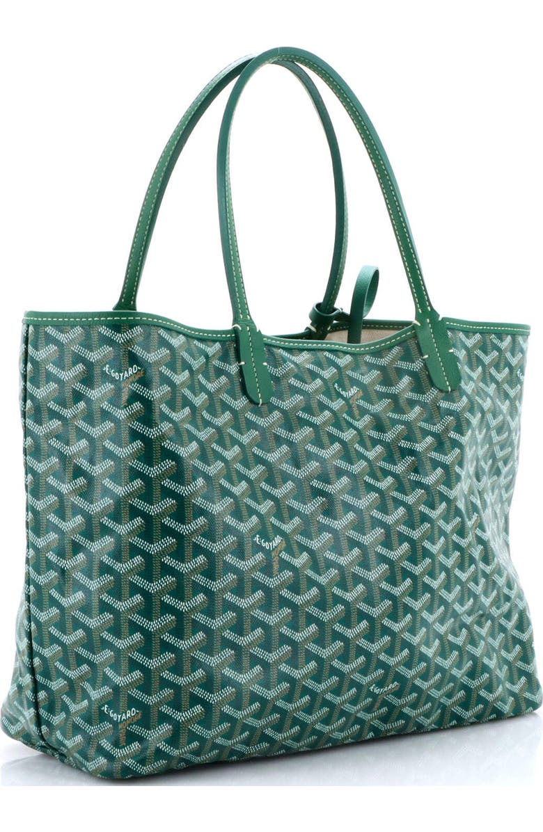 Pre-Owned Goyard Saint Louis Tote Coated Canvas PM, Alternate, color, Green