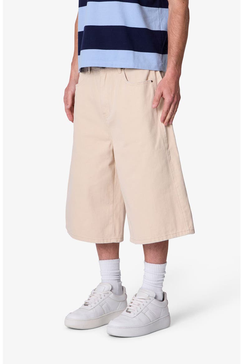 Ultra Baggy Paneled Chino Shorts, Alternate, color, KHAKI