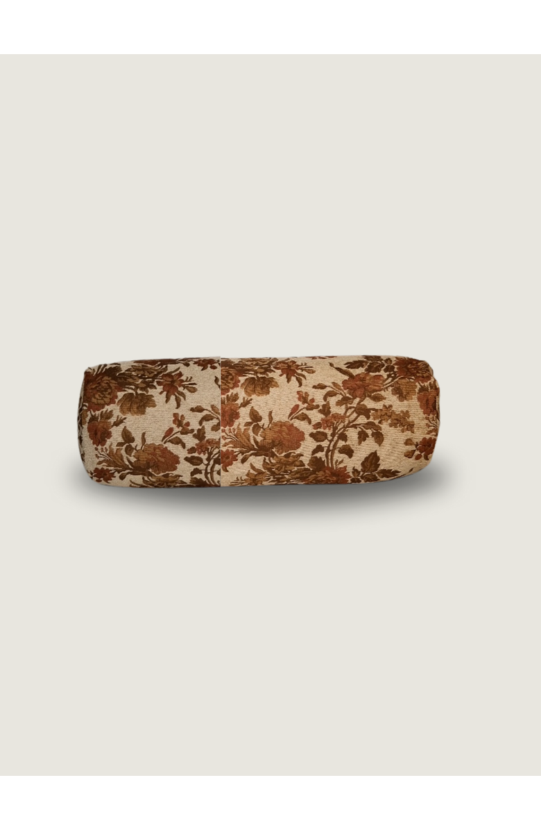 Twenty Third by Deanne Adeline Tapestry Bolster Pillow, Main, color, Brown