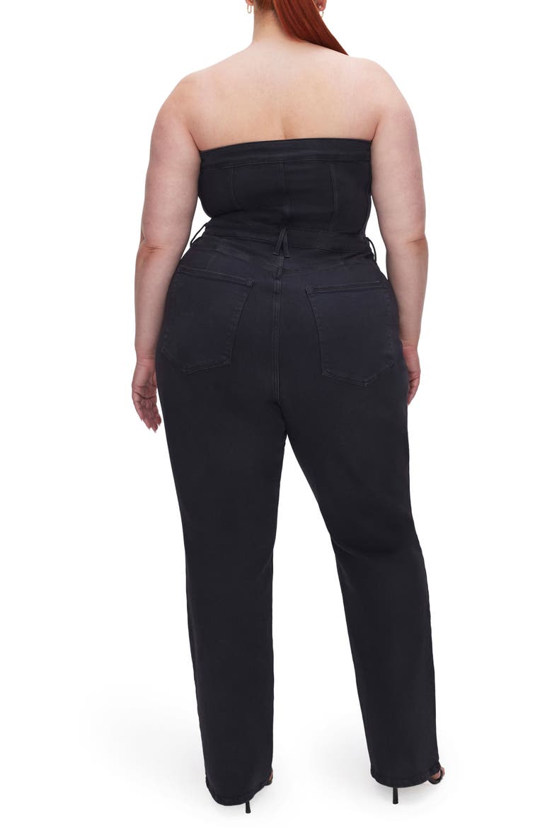 Strapless Tube Jumpsuit, Alternate, color, BLACK269