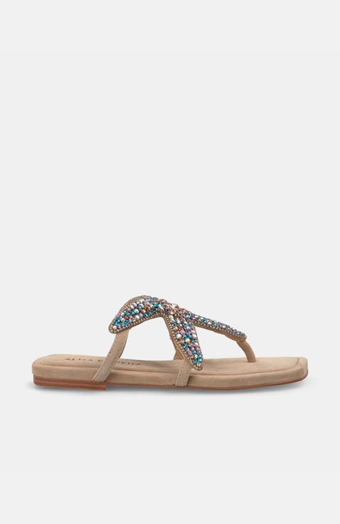 Star Flat Sandal