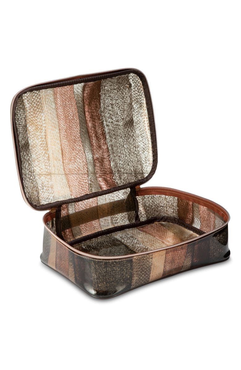 Stephanie Johnson Miami Cobra Clare Jumbo Makeup Bag, Alternate, color, Multi