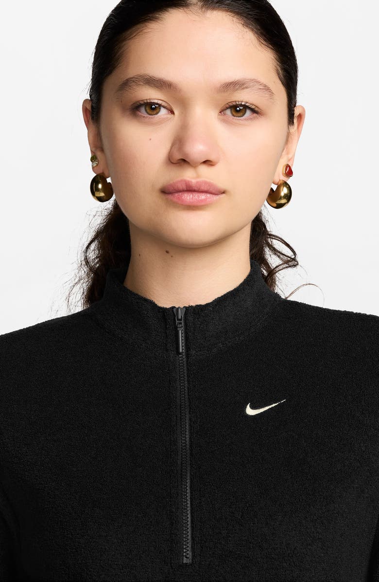 Nike Phoenix Plush Fleece Half Zip Pullover, Alternate, color,