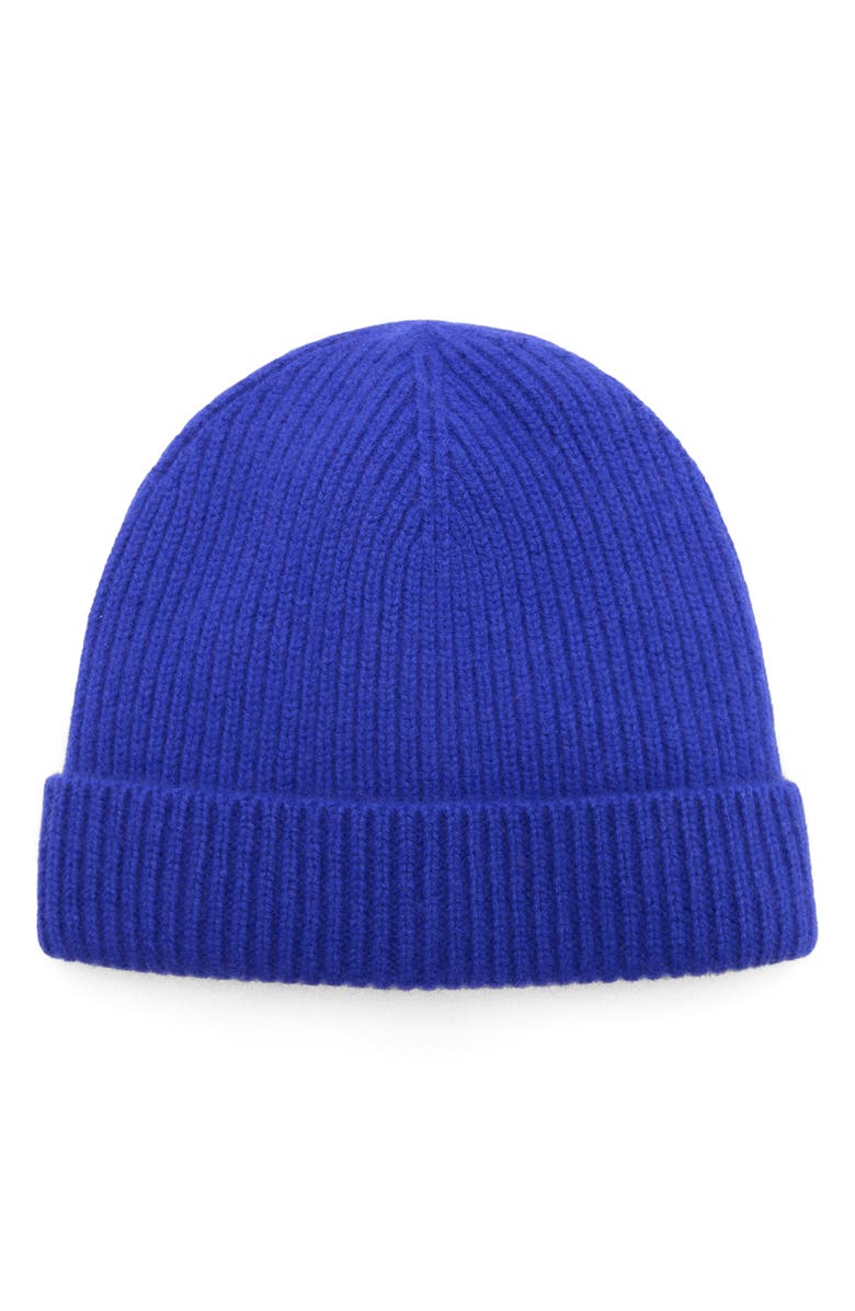 MANGO Wool Blend Beanie, Main, color, 