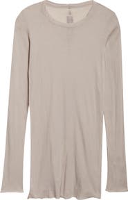 Rick Owens Long Sleeve Rib T-Shirt