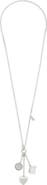 COACH Multi Charm Lariat Necklace