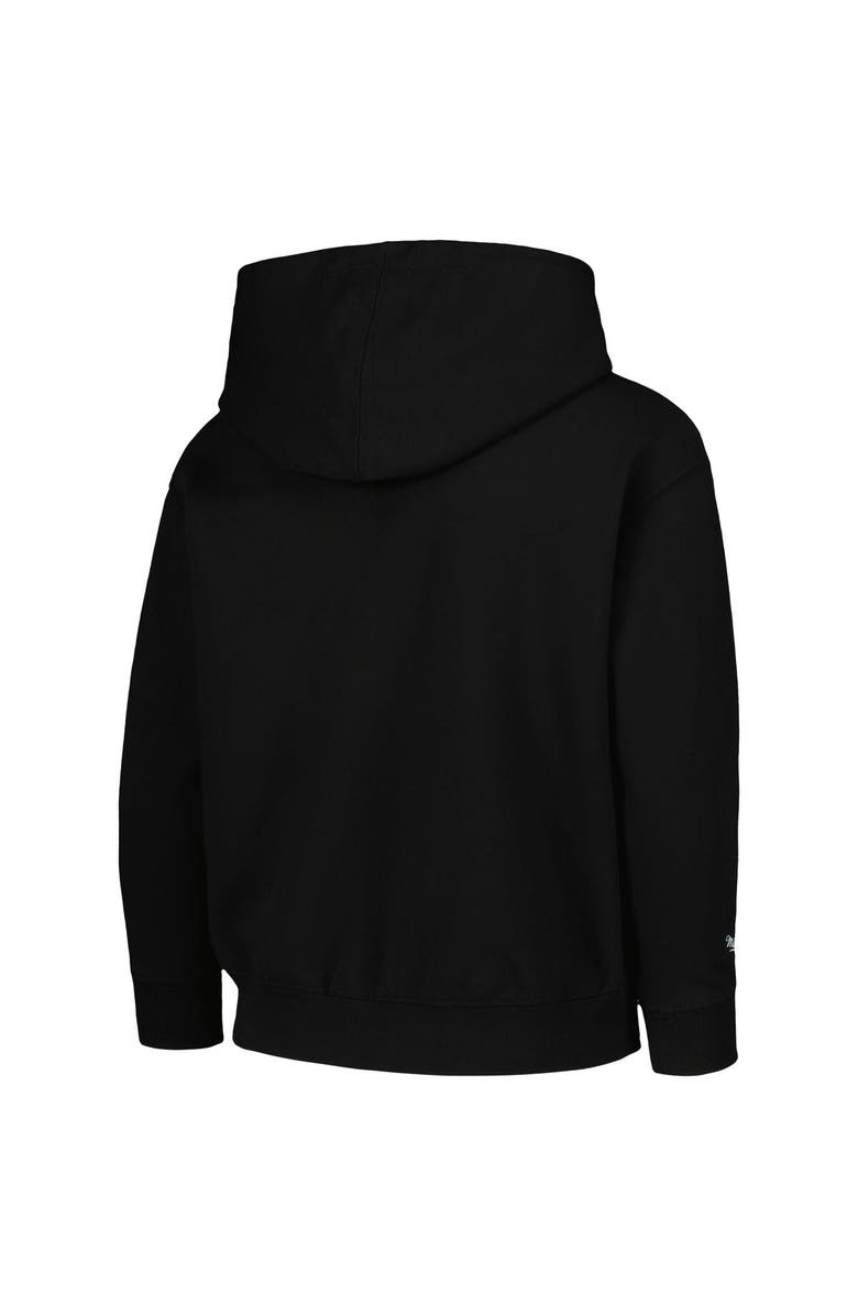 Mitchell & Ness Youth Mitchell & Ness Black Vancouver Grizzlies Hardwood Classics Retro Logo Pullover Hoodie, Alternate, color, Black