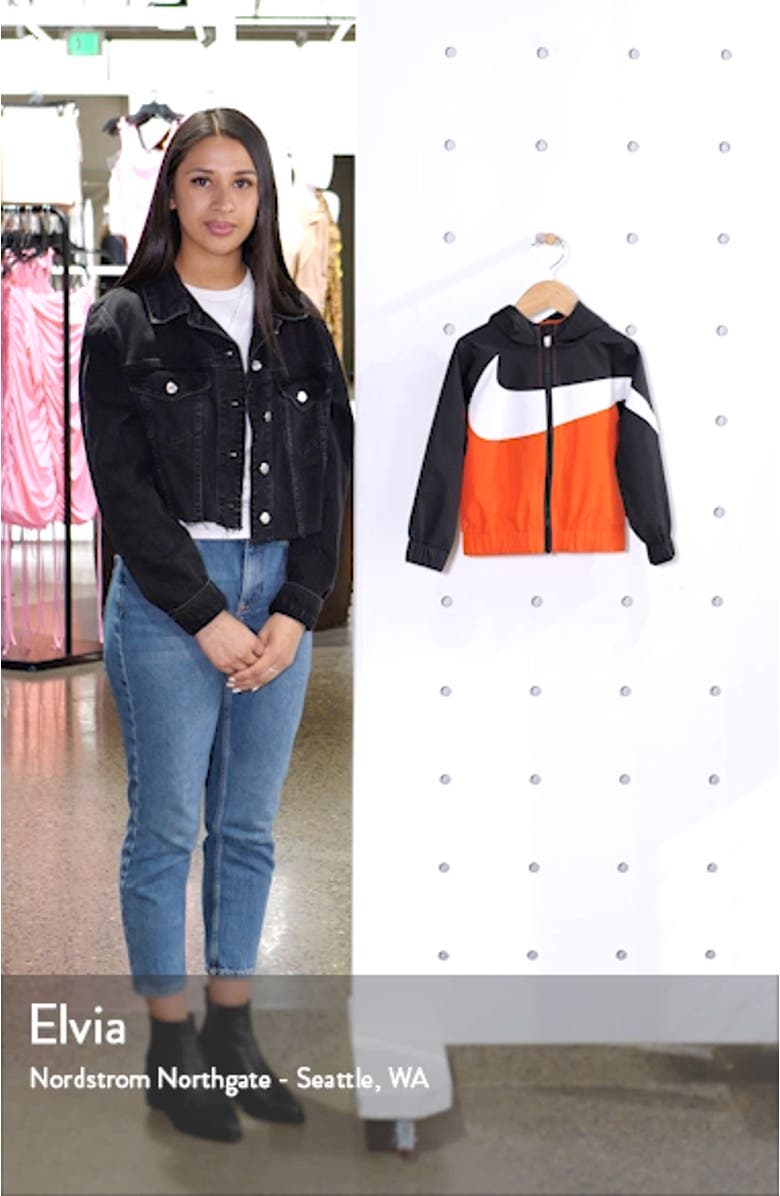Oversize Windrunner Hooded Jacket, sales video thumbnail