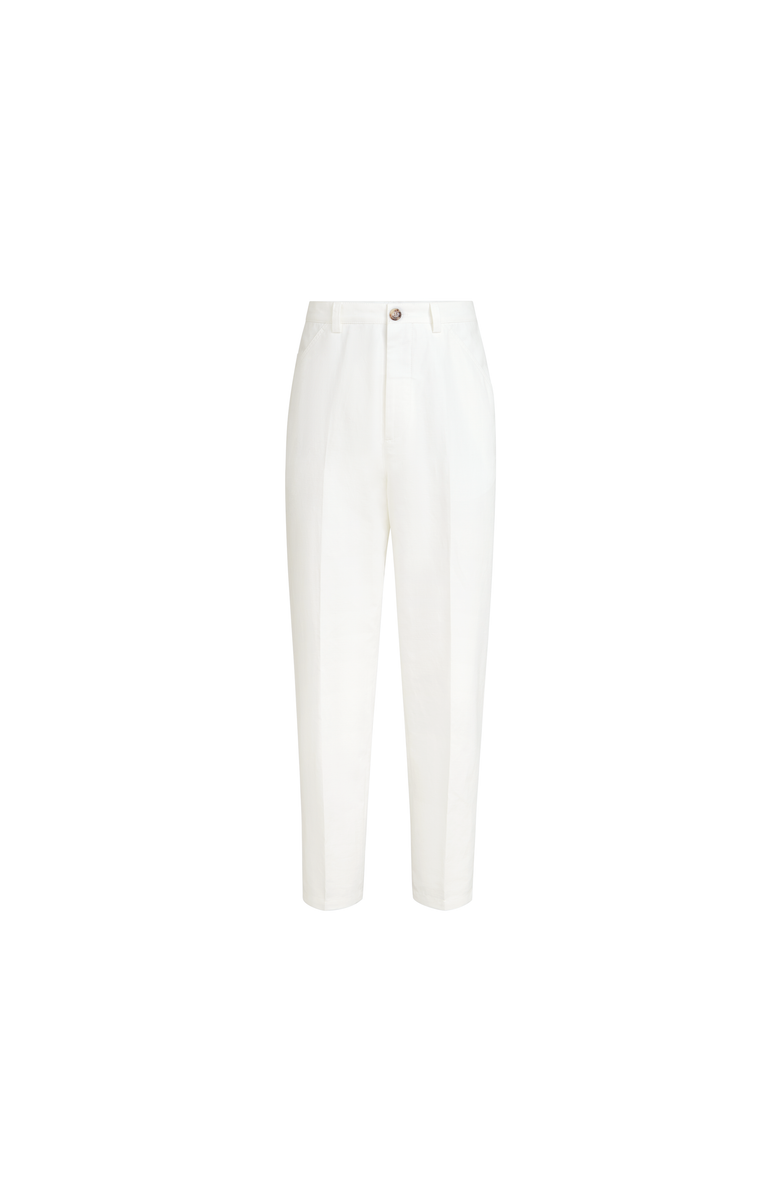 Brunello Cucinelli Panama trousers, Main, color, Snow