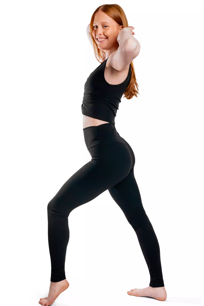 Leakproof Everyday Liner Leggings, Alternate, color, Onyx