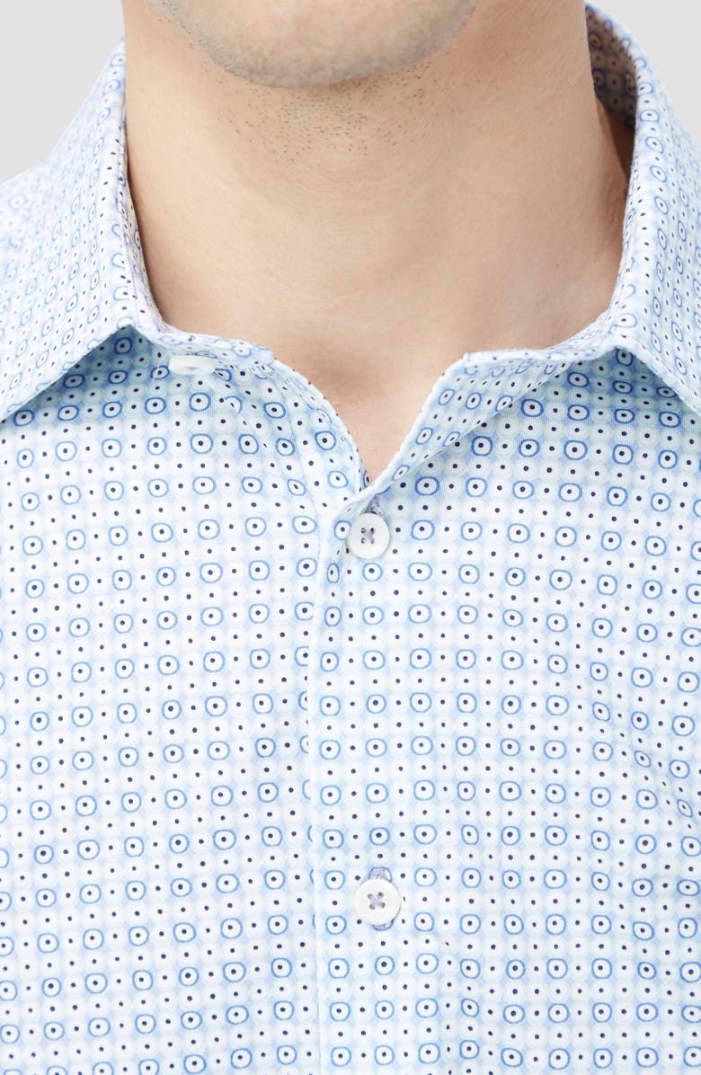 Bugatchi James OoohCotton<sup>®</sup> Print Button-Up Shirt, Alternate, color,