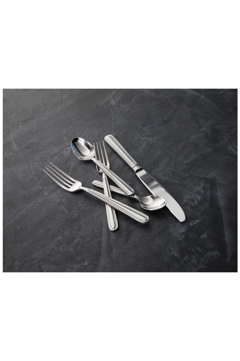 Metropolitan 20-Piece Place Setting, Alternate, color, SILVER