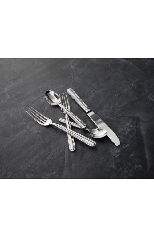 Fortessa Metropolitan 20-piece Place Setting In Silver