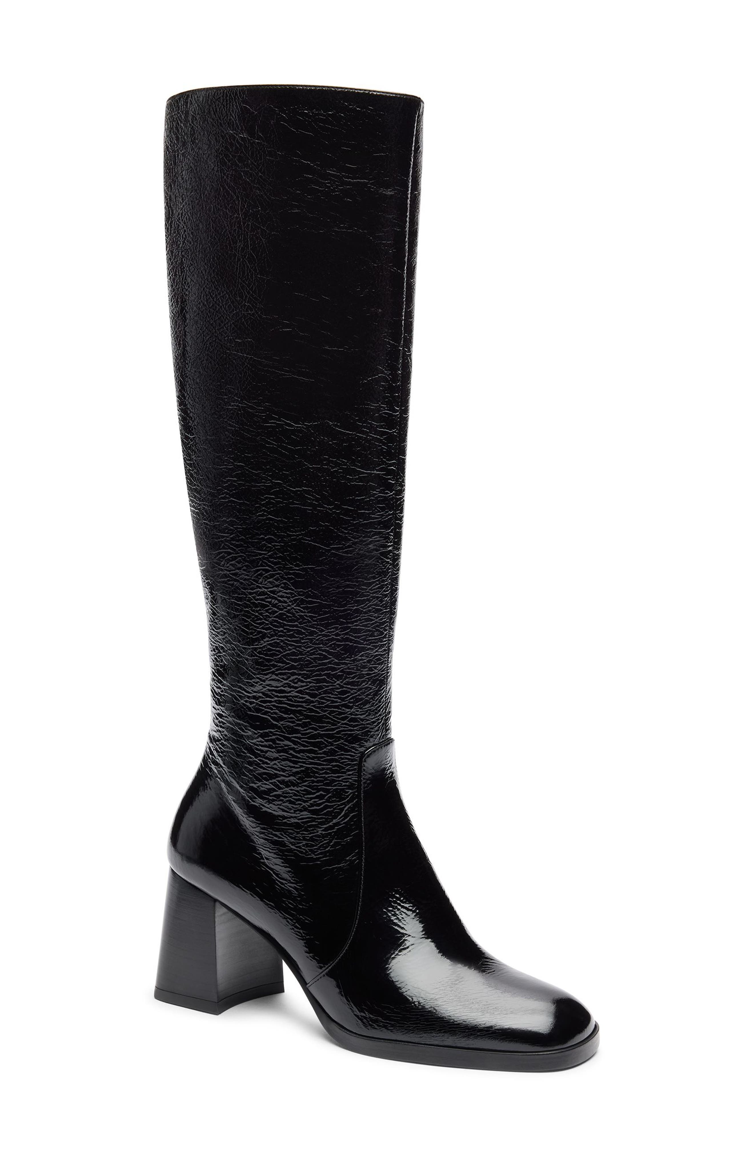 Vera Knee High Boot, Main, color, BLACK