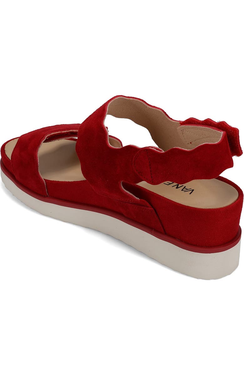VANELi Ulani Wedge Sandal, Alternate, color, Red