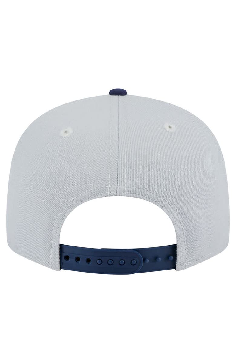 New Era Men's New Era Gray/Navy San Diego Padres 2-Tone Color Pack 9FIFTY Snapback Hat, Alternate, color, 