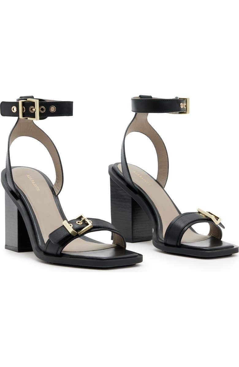 AllSaints Pamela Ankle Strap Sandal, Main, color,