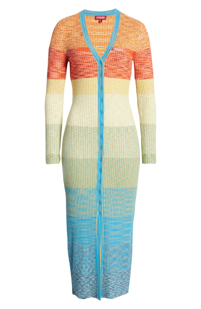 STAUD Shoko Longline Cardigan, Alternate, color,