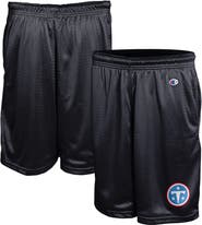 Champion Men's Champion Black Tennessee Titans Classic Mesh Shorts