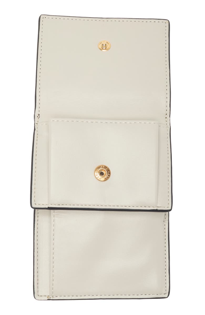 Stella McCartney Lanyard Strap Logo Card Wallet, Alternate, color, 