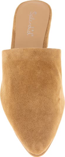 Lyn Suede Mule Heel