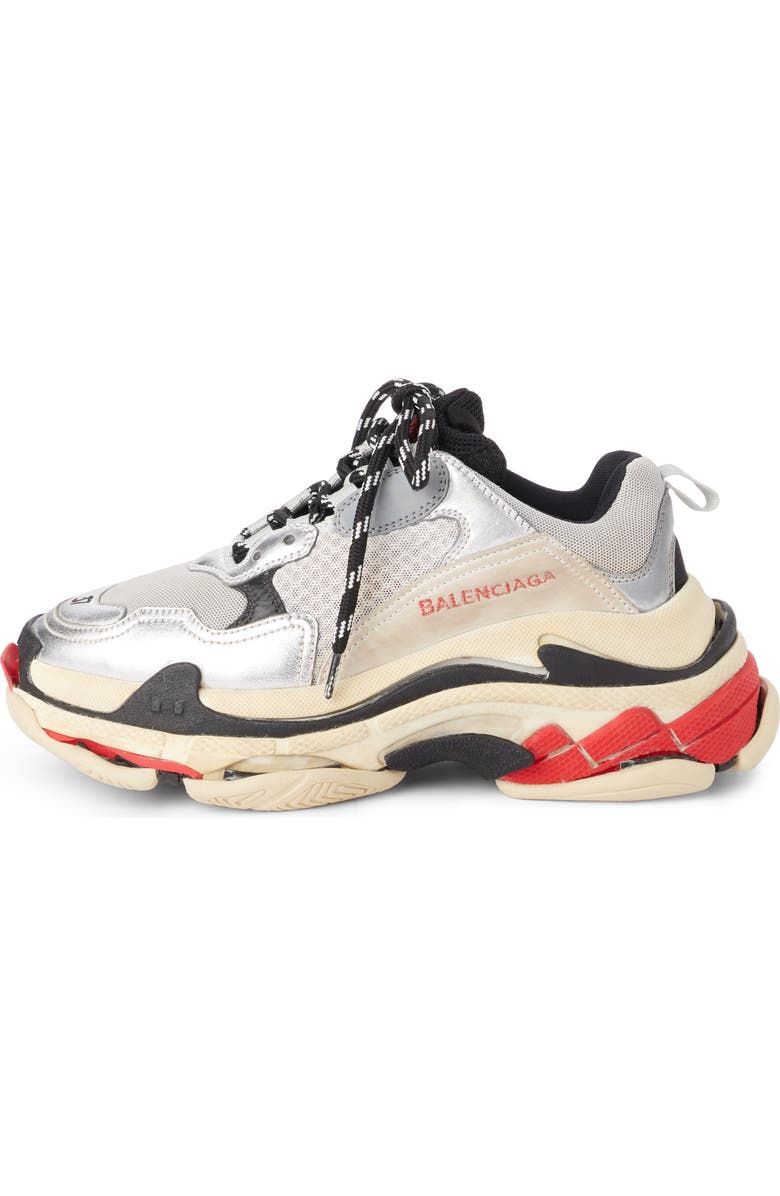 Balenciaga Triple S Low Top Sneaker, Alternate, color,