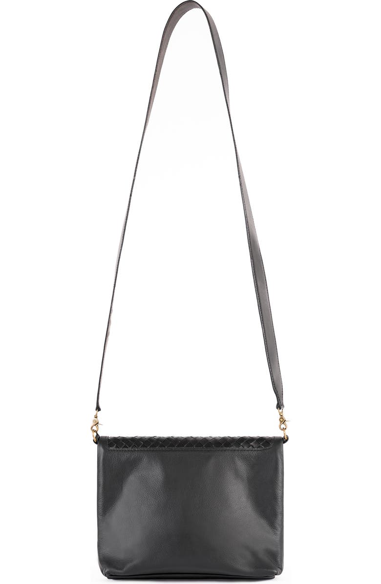 Deux Mains Fold Over Bag, Alternate, color, Black