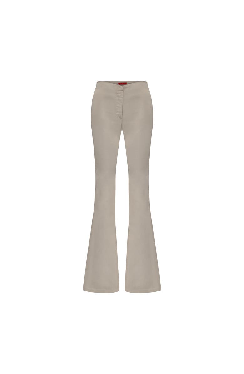 PCFG Linen Blend Shiny Woven Pant, Main, color, Beige