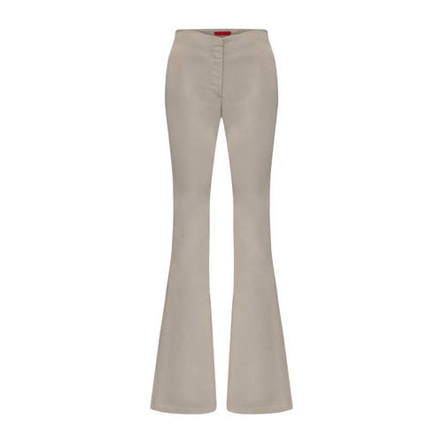 Pcfg Linen Blend Shiny Woven Pant In Neutral