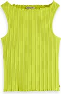 Scotch & Soda Lettuce Edge Rib Tank