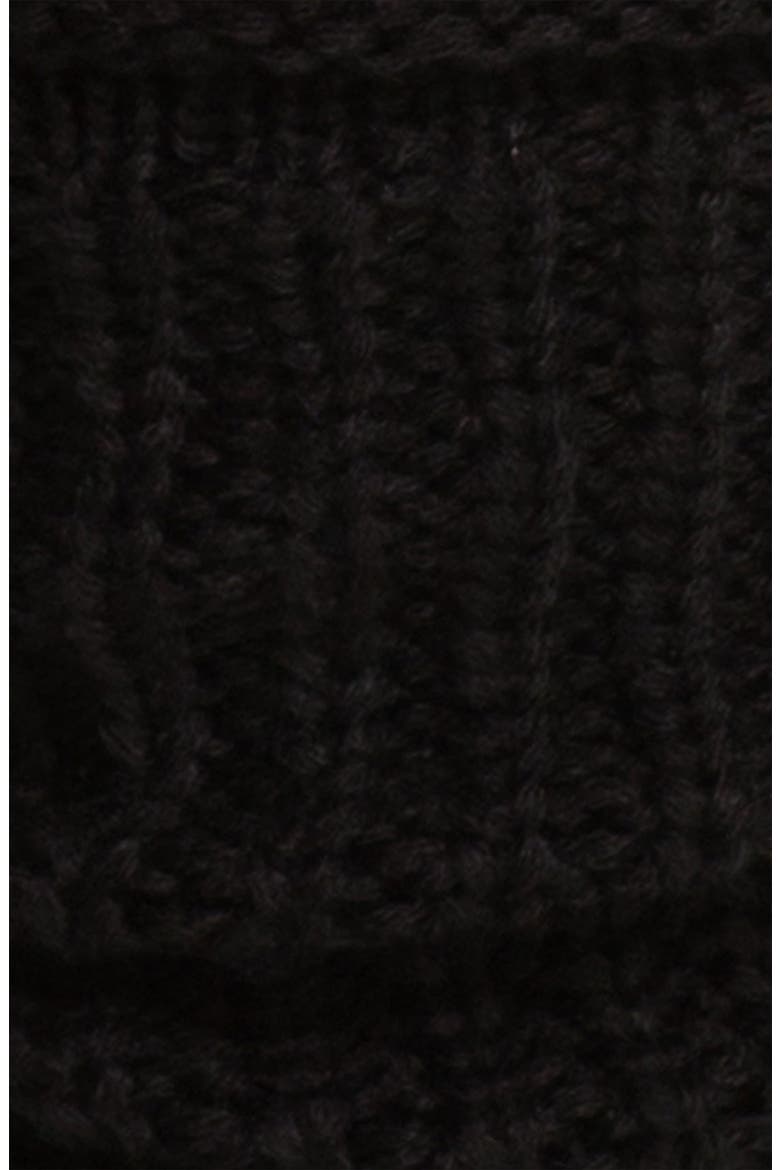 Slouchy Leg Warmers, Alternate, color, BLACK