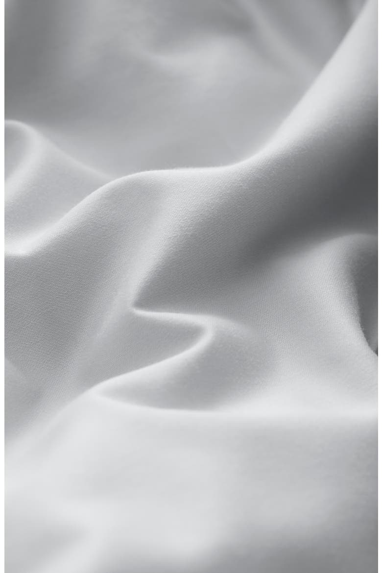Signature Hemmed Duvet Set, Alternate, color, SKY