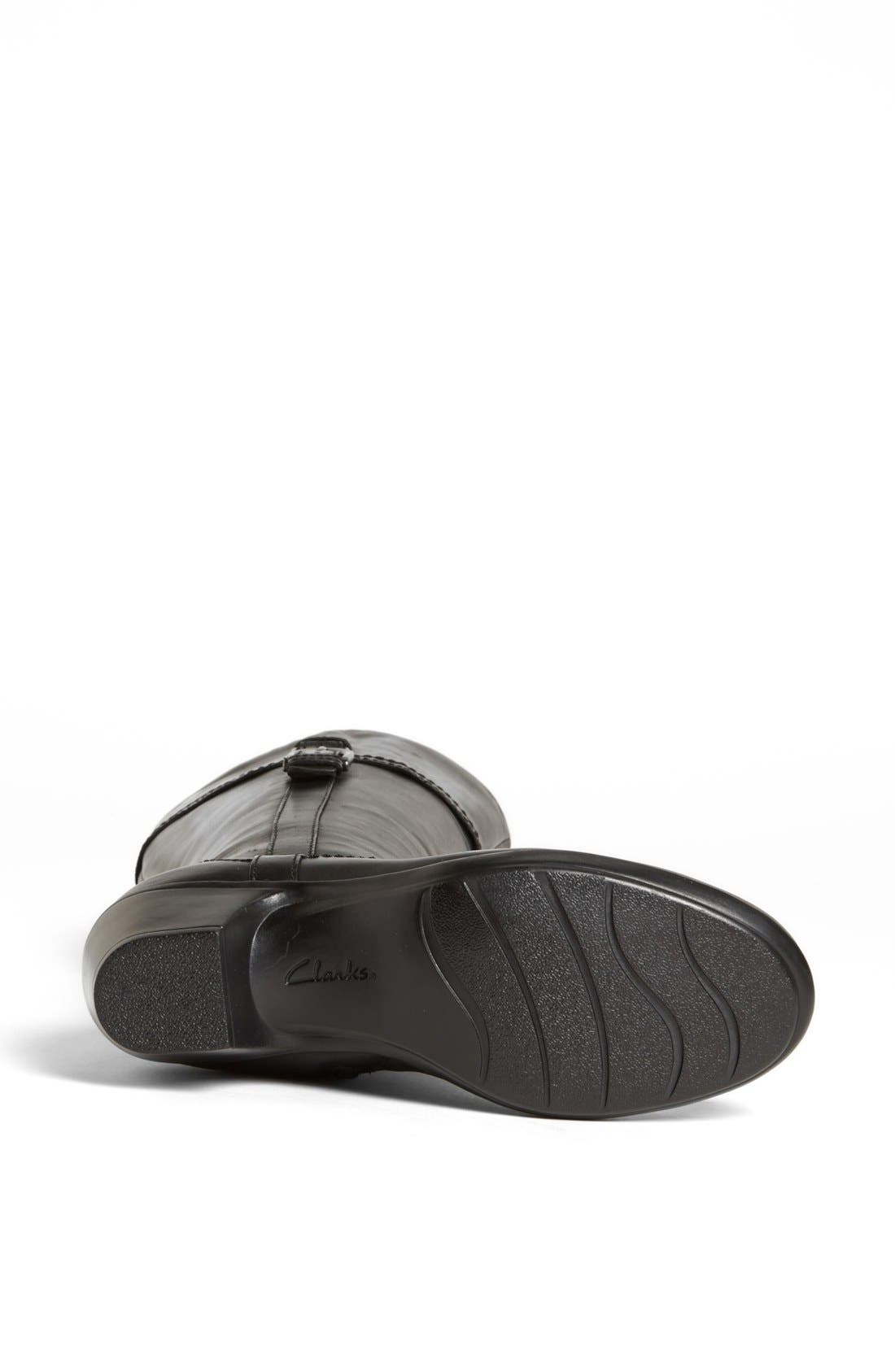 'Ingalls Vicky' Boot, Alternate, color, BLACK LEATHER