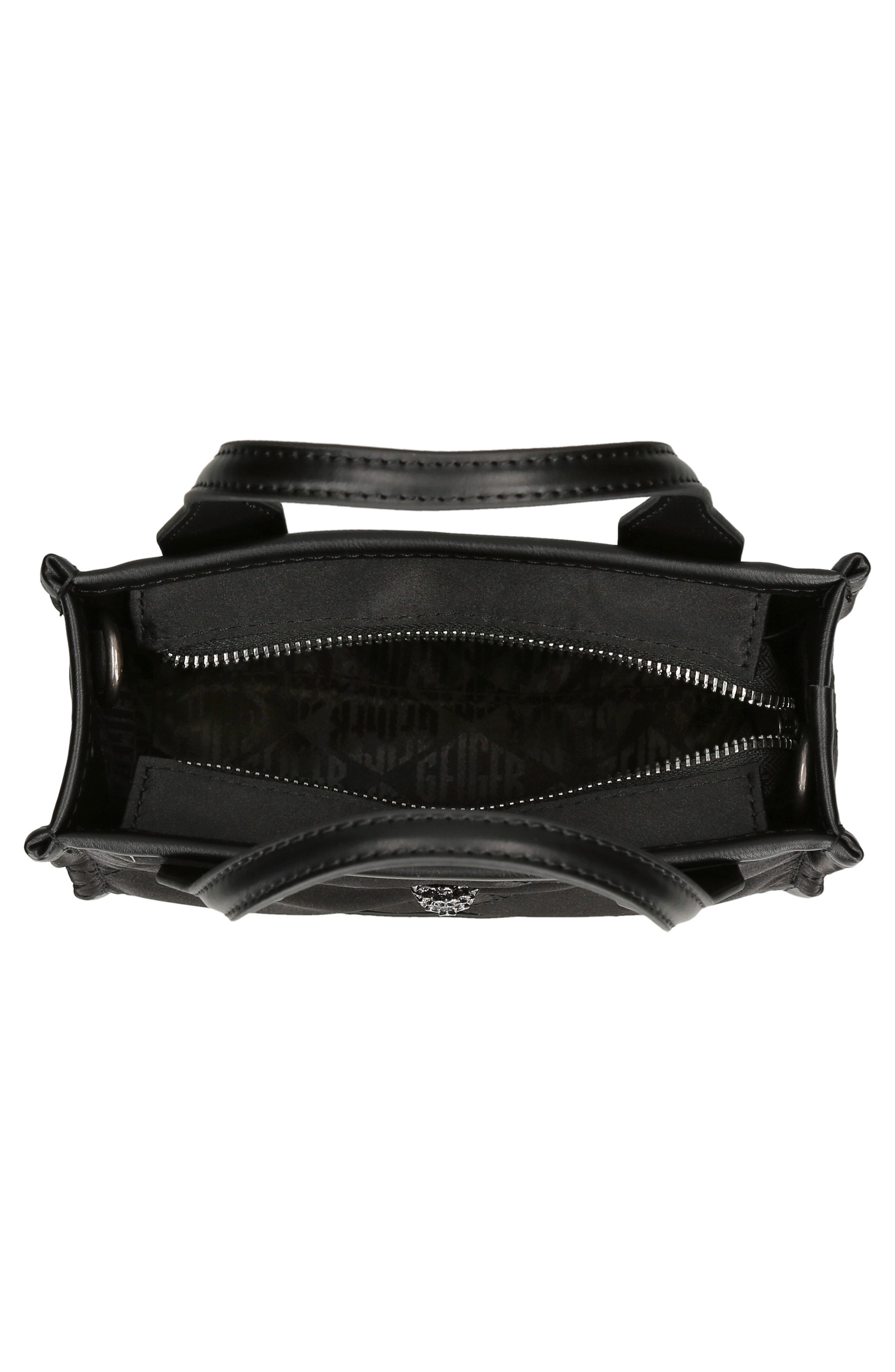 Kurt Geiger London Micro Square Crossbody Tote Bag, Alternate, color, Black