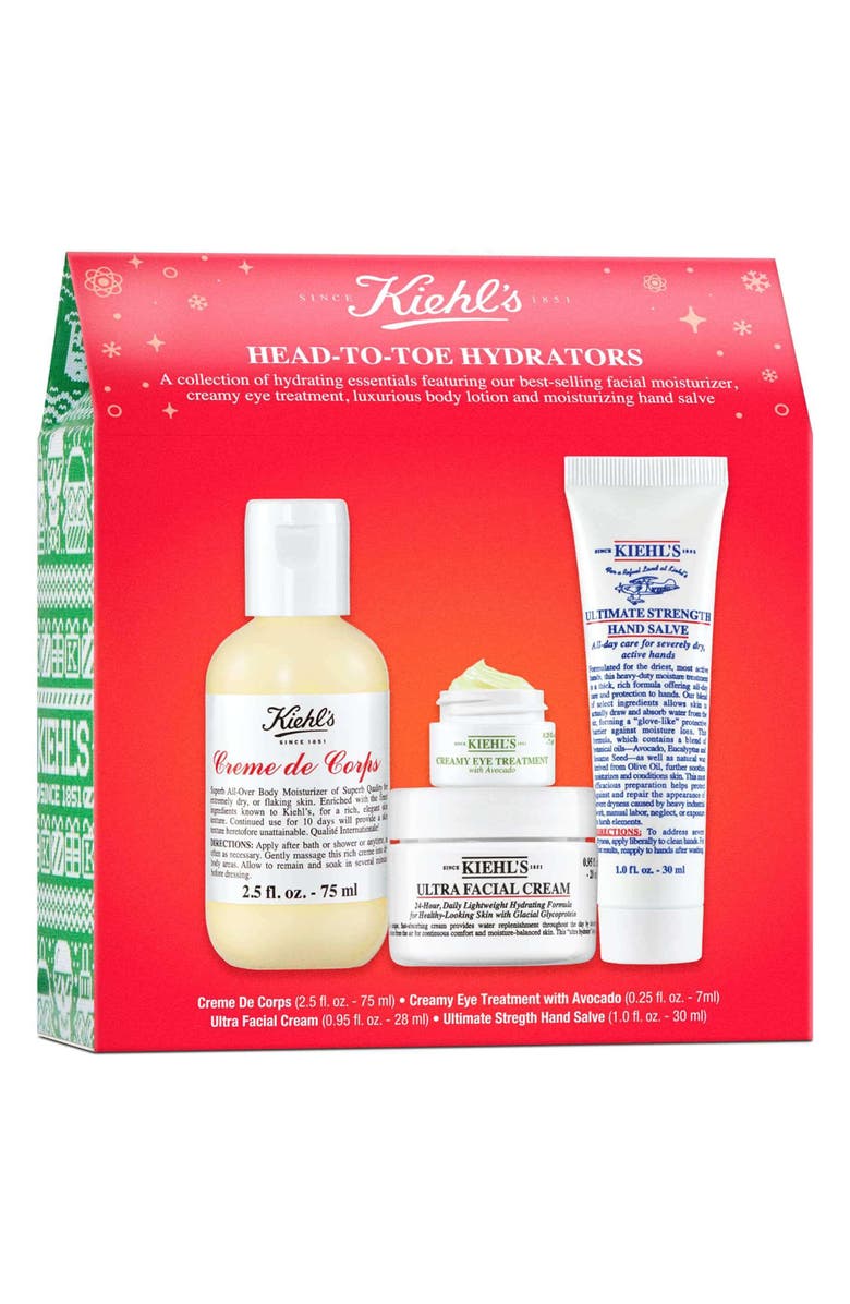 Kiehl's Since 1851 Head-to-Toe Hydrators Set USD $59 Value, Alternate, color, 