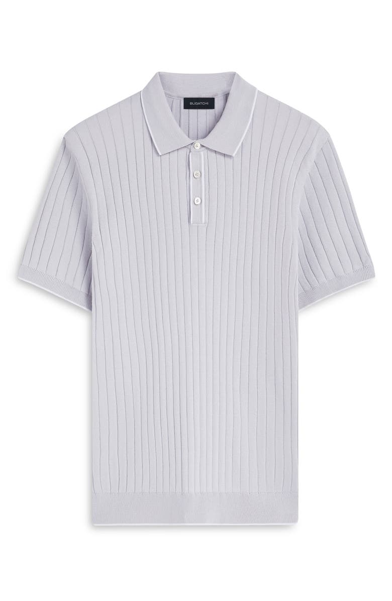 Bugatchi Rob Polo Sweater, Alternate, color, Platinum