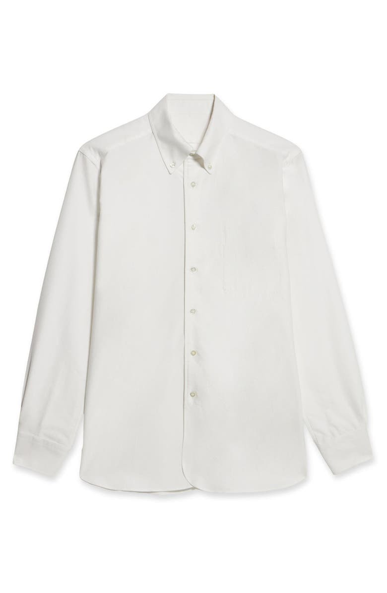 Fortela Costes Classic Cotton Shirt, Main, color, Off White