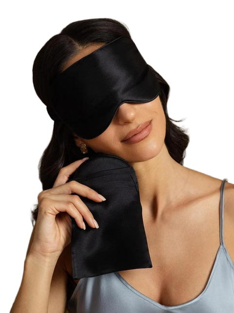 Silk Eye Mask And Envelope Pouch