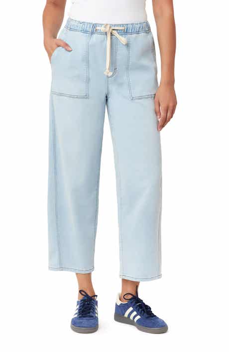 Kensie Jessica Mid Rise Relaxed Barrel Leg Jeans