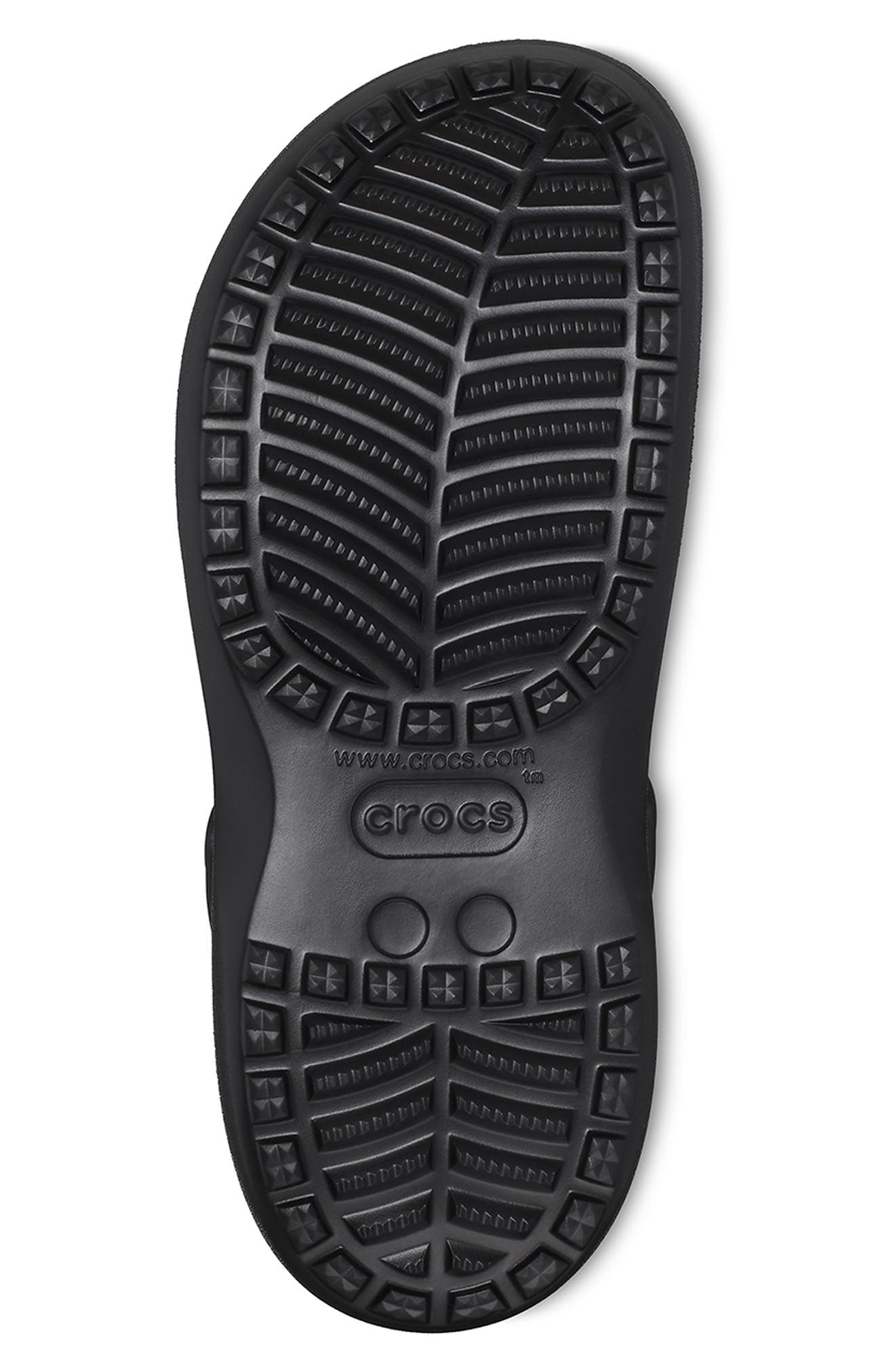 CROCS Baya Platform Clog, Alternate, color, Black