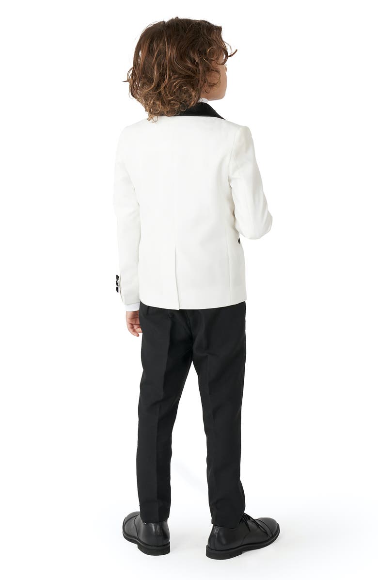 OppoSuits Kids' Two-Piece Tuxedo Suit with Bow Tie, Alternate, color, White