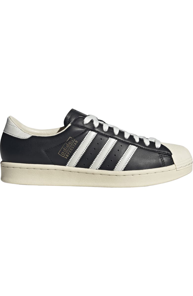 adidas Gender Inclusive Superstar Vintage Sneaker, Alternate, color, Black/ Core White/ Cream White