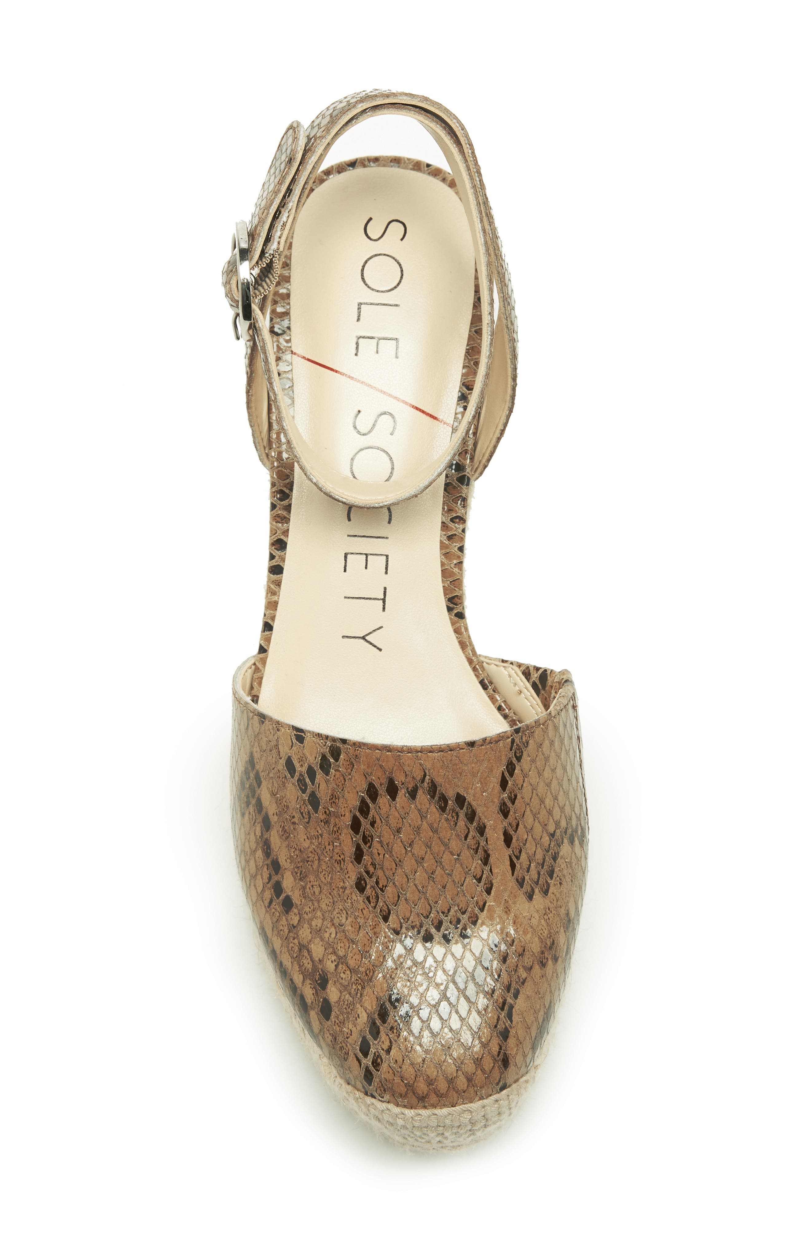 Channing Espadrille Sandal, Alternate, color, LIGHT BROWN LEATHER