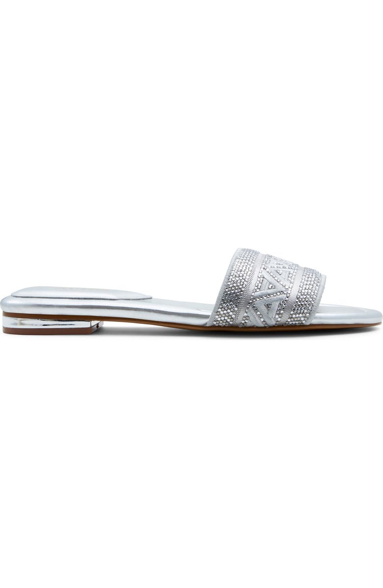ALDO Ghalia Rhinestone Slide Sandal, Alternate, color,