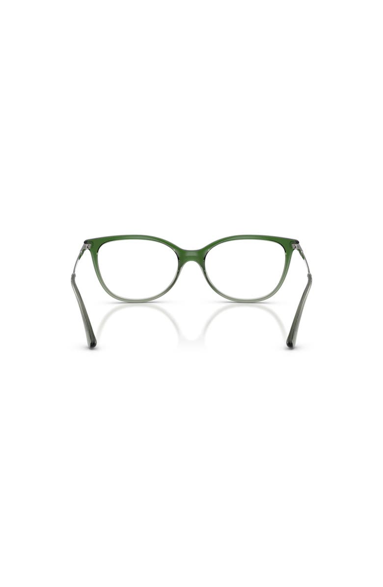 Vogue Eyewear 54mm Oval optical glasses, Alternate, color, Green