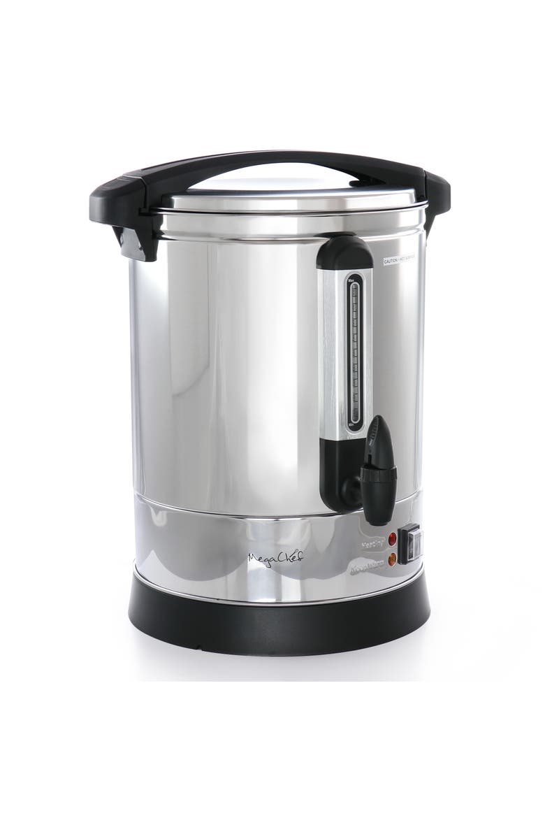100 Cup Stainless Steel Coffee Urn, Alternate, color, Grey
